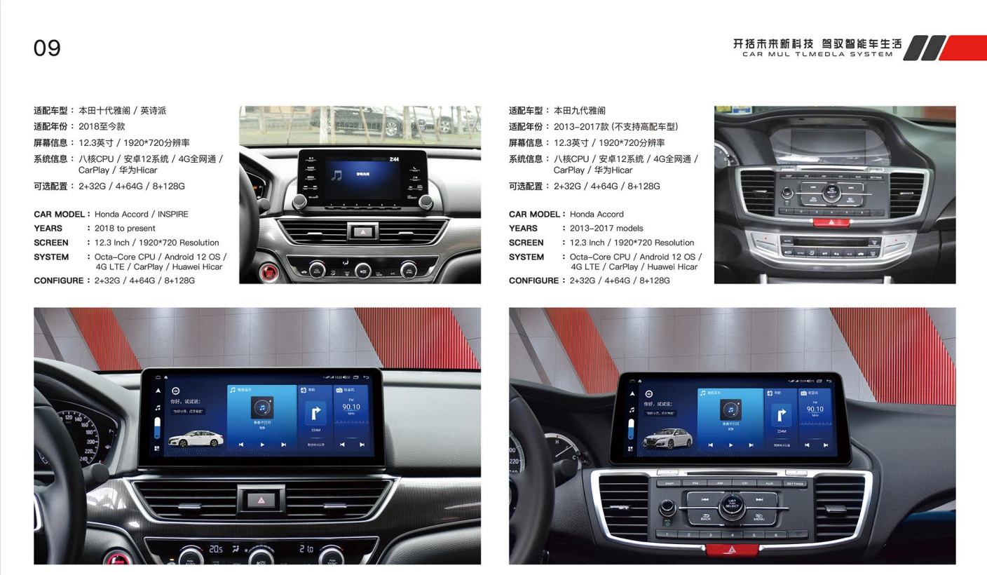 Suitable for Toyota Sienna Panoramic 360 Android 12 Modified Central Control Large-Screen Navigation All-In-One Display