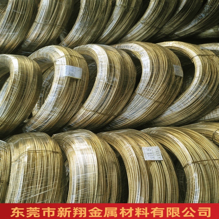 黄铜线h62/H65/H68圆铜线c2680扁铜线镀锡连续镀调直1.9厂家直销