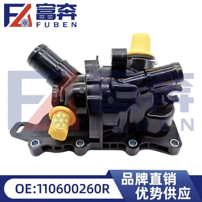 2822033000 110600260R for Renault engine coolant thermostat