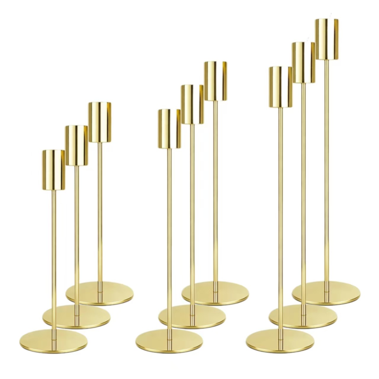 Ventas calientes candelabros de estilo nórdico candelabros de metal forjado candelabros de estilo europeo candelabros de Navidad candelabros rusos ventas calientes