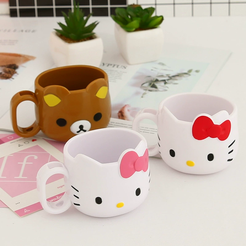Hello kitty, карман для любимого детского полоскования полоскания рта, милый держатель