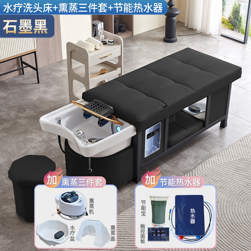 Cerámica - negro de grafito + circulación de agua + calentador de agua + fumigación