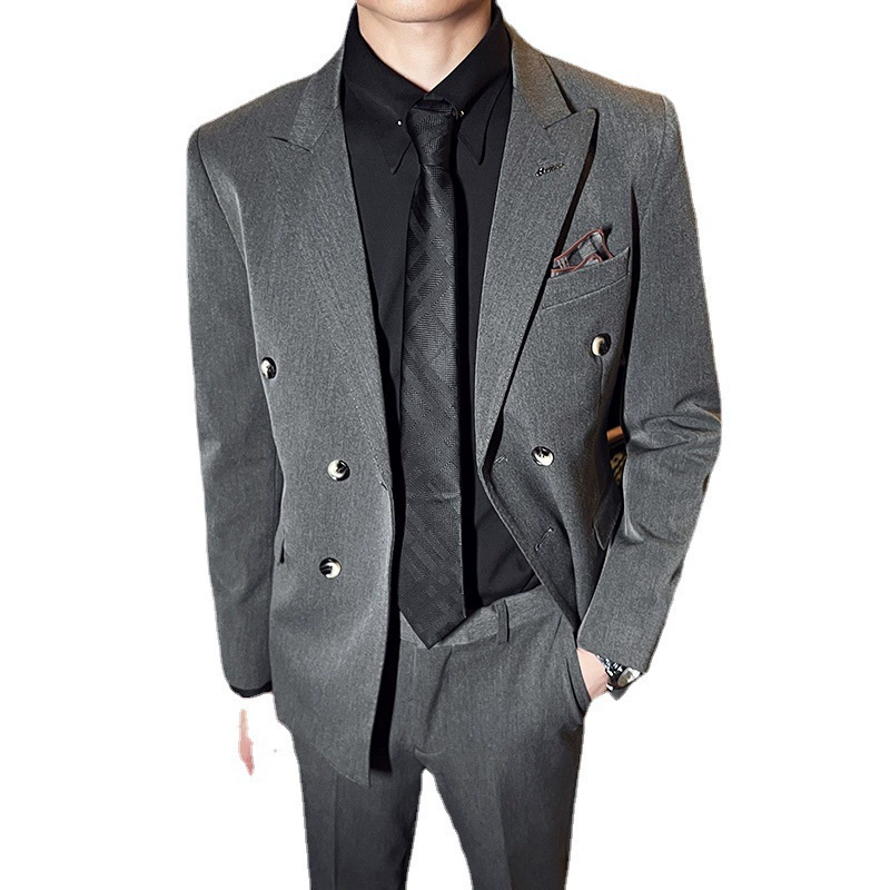 Set, suit, jacket, high-quality style, Korean style