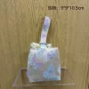 Handbag butterfly pattern-white background 9*9*10.5