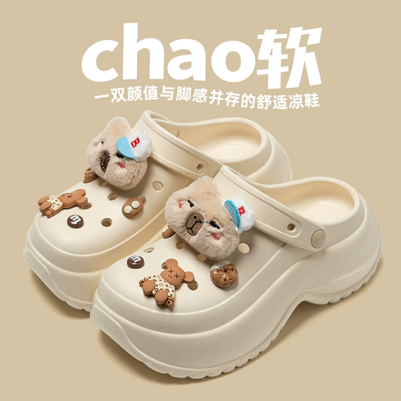 Кожаные Слипоны Shoes, пляжные слайды для мужчин и женщин