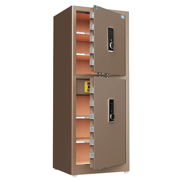180CM-Coffee Gold [Double Door] Fingerprint Password Model