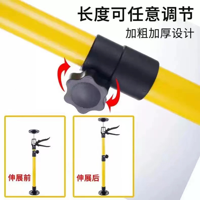 Soporte de instalación del Gabinete colgante artefacto soporte de placa de yeso marco de soporte de gabinete telescópico levantador de varilla para trabajar la madera herramienta de soporte de techo