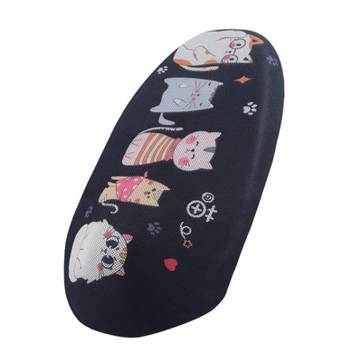 sun protection cartoon electric car | Electric car cushion - group-of-cats-code-s