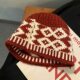 Autumn and Winter New Knitted Hat Women's Wool Blended Vintage Wool Hat Warm Big Head Ware Cold Hat Men's Headgear