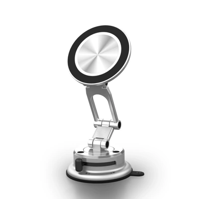 navigation stand for the center — Car phone holder - b91-n52-vacuum-magnetic-attraction-silver-source-factory-supports-online-video-factory-inspection