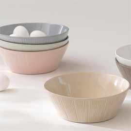 韩版ins风陶瓷汤碗面碗沙拉碗创意复古北欧餐具轻奢家用米饭大碗