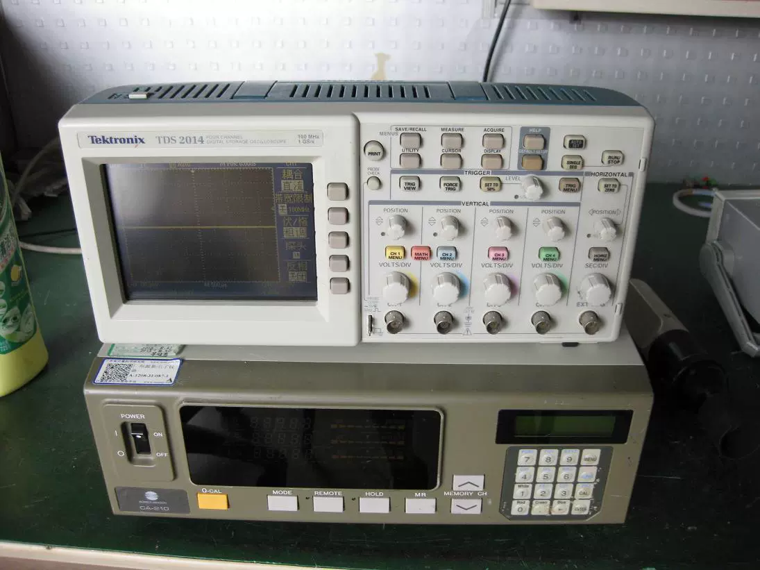 Осциллограф TDS2014 Tek 100 м осциллограф Четырехканальный осциллограф в наличии, сдача в аренду, техническое обслуживание