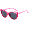 Children's sunglasses with bow, cartoon sun protection cream, new collection, Korean style, UF-protection