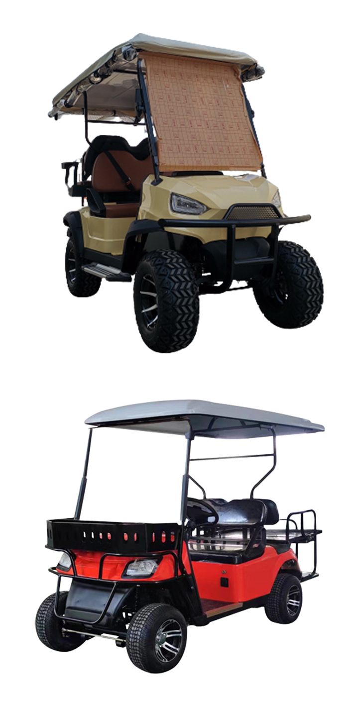 Electric Golf Cart Scenic Tourist Car Hotel Reception Sightseeing Car Four-wheel Golf Cart