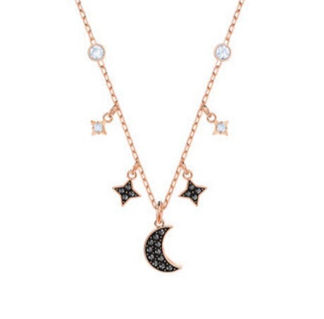 Shijia ネックレスペアバージョン悪魔の目ネックレススワロフスキーネックレス要素スマート白鳥鎖骨チェーンペンダント卸売|undefined