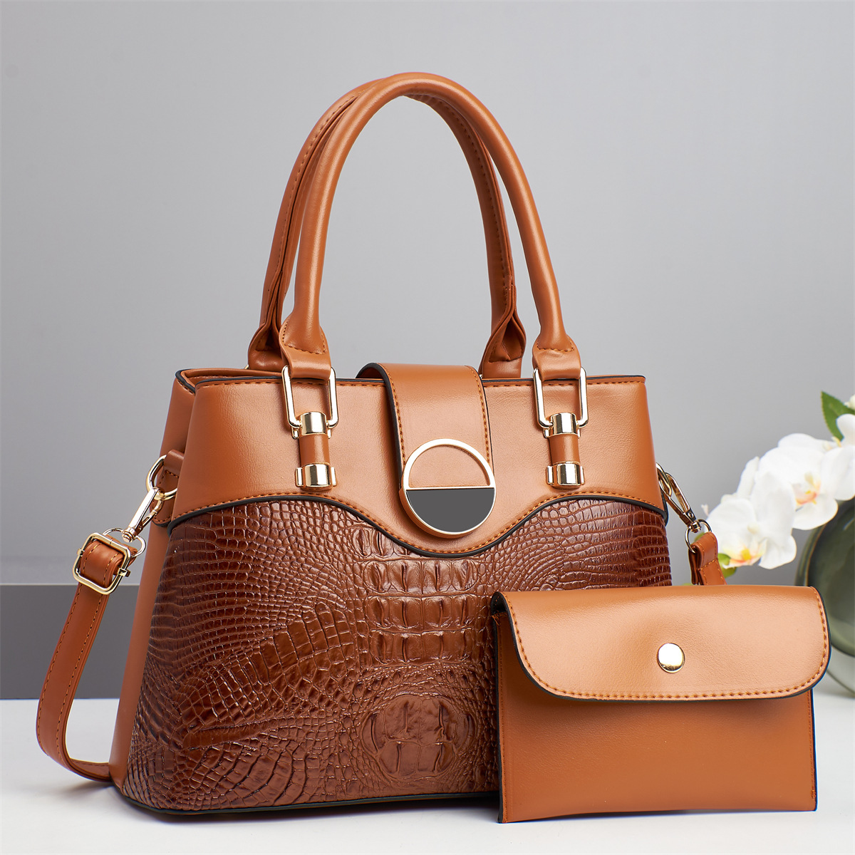 Bolso de moda, bolso de mujer, bolso de hombro, bolso de mujer, bolso de mano de estilo coreano.