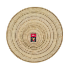 竹编簸箕现货批发大号圆无孔竹匾编织工艺幼儿园画画晾晒茶叶筛子