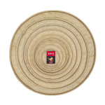 竹编簸箕现货批发大号圆无孔竹匾编织工艺幼儿园画画晾晒茶叶筛子