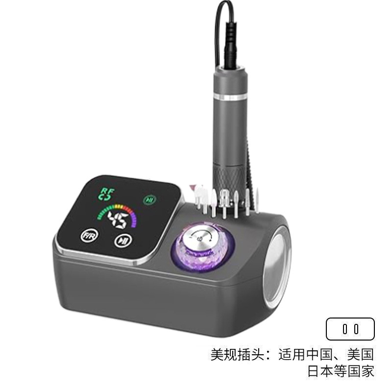 Ampuñadora de uñas transfronteriza gran torsión 45000RPM ampuñadora de alta velocidad ampuñadora de uñas profesional