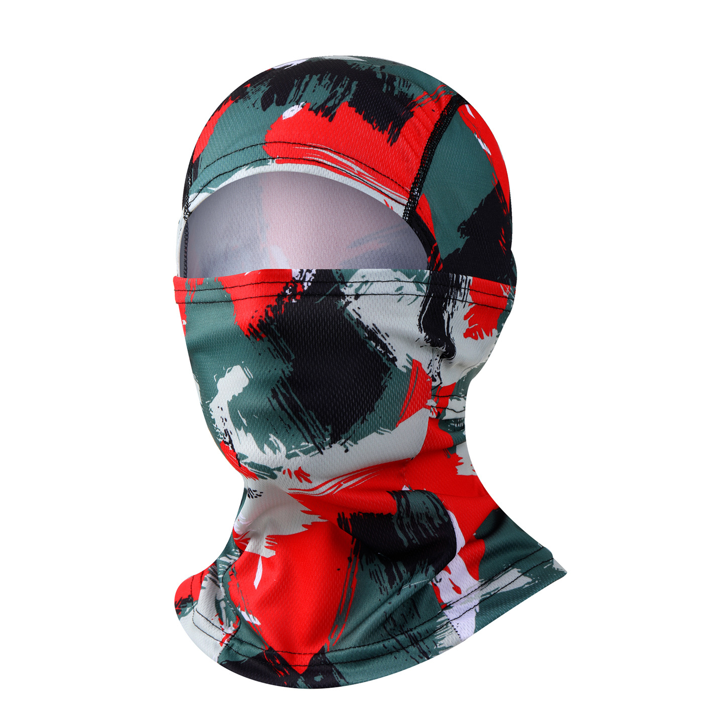 Máscara solar de ciclismo transfronteriza cubierta de camuflaje al aire libre secado rápido respirado a prueba de viento protector facial turbante militar para hombres y mujeres