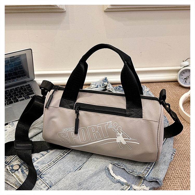 Bolso bandolera de moda bolso casual estilo explosivo para mujer cilindro de un solo hombro 2024 nuevo bolso de almohada portátil simple al por mayor