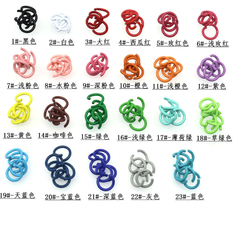 开口圈颜色