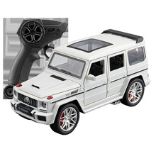 车致K24033盒装大奔遥控车1/24仿真儿童声光遥控合金车模型玩具