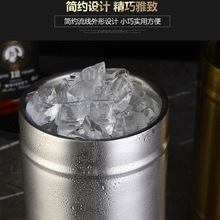 双层不锈钢保温手提啤酒桶不锈钢冰桶酒吧KTV啤酒不锈钢桶香槟桶