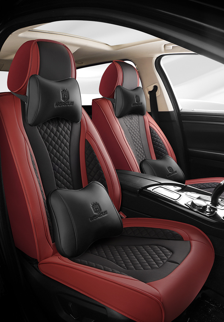 25-Year New Model Wear-Resistant Leather Full-Cover Breathable All-Season Universal Car Seat Cushion High-End Manufacturer Wholesale