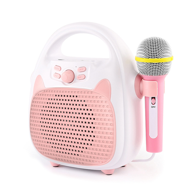Educational Children's Singing Machine Karaoke Microphone All-In-One Intelligent Early Education Interactive Toy Karaoke Machine for Parent-Child Interaction