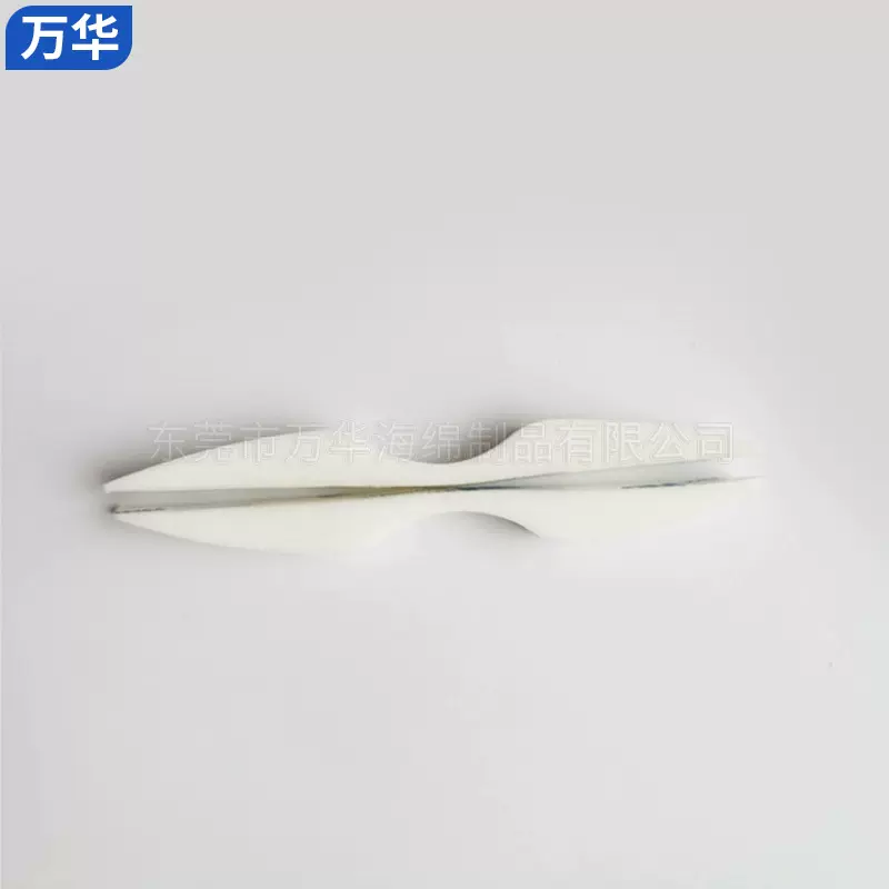 防哈气口罩鼻梁贴海绵 现货批发慢回弹白色海绵鼻梁夹 口罩海绵条