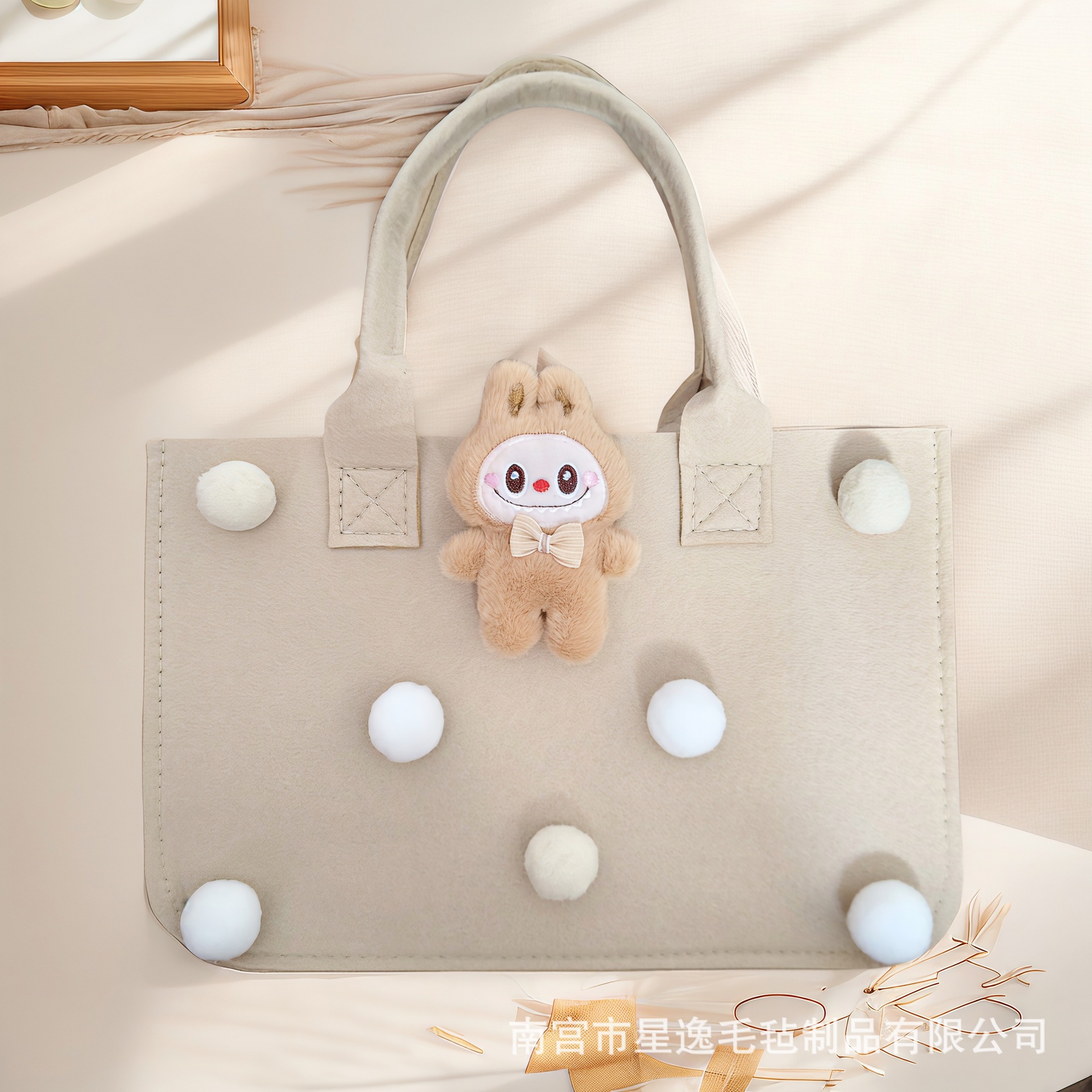 두꺼운 카키색 인형, 30*20*18