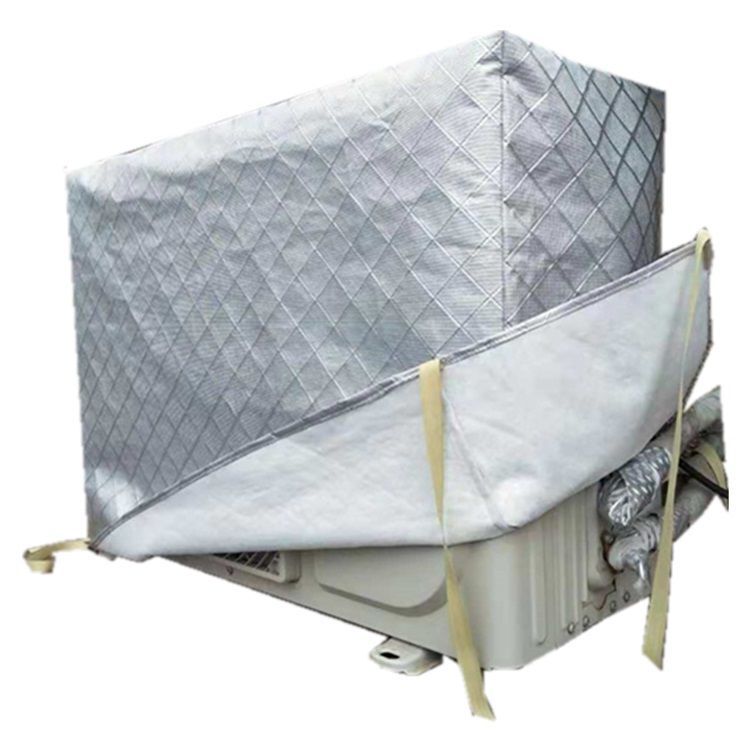 Air Conditioner Cover for Outdoor Unit, Rainproof, Sunproof, Dustproof, Universal for Midea, Haier, Gree, Thickened Cotton Velvet