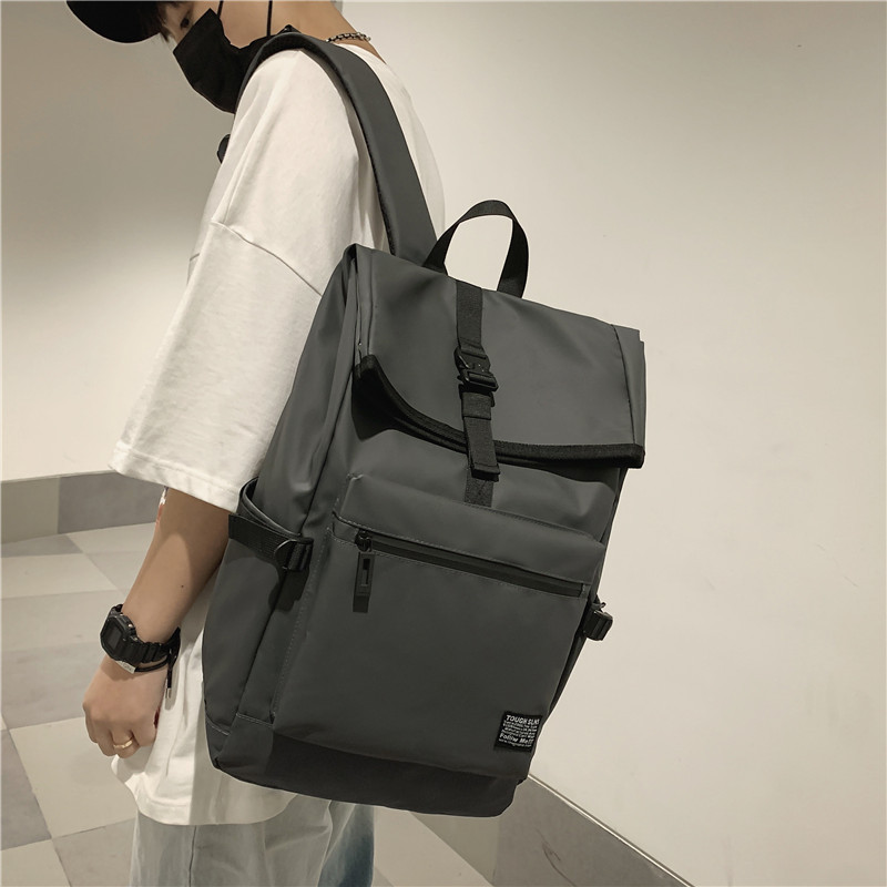Casual capacious backpack