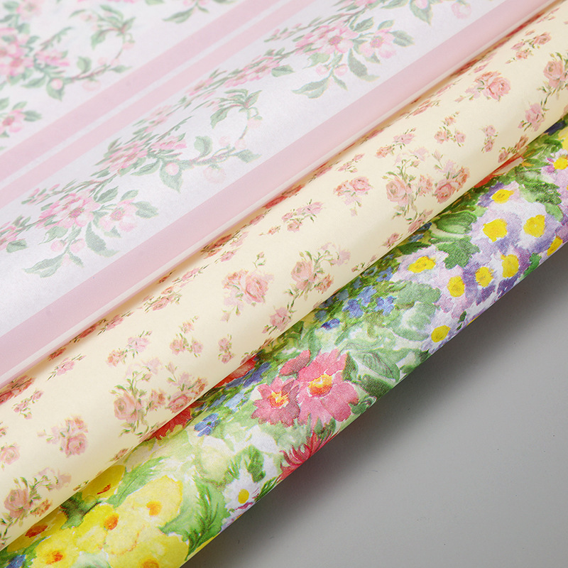 新しいレトロな砕花シドニー紙は22g綿紙プリントの薄い紙プレゼント包装紙ins梱包材を厚くした|undefined