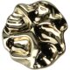 Cold Style Simple Design Metal Button Suit Coat Jacket Sweater Button Wave Face Shaped Decorative Button