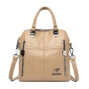 Fashionable universal backpack, shoulder bag, one-shoulder bag, Korean style, genuine leather