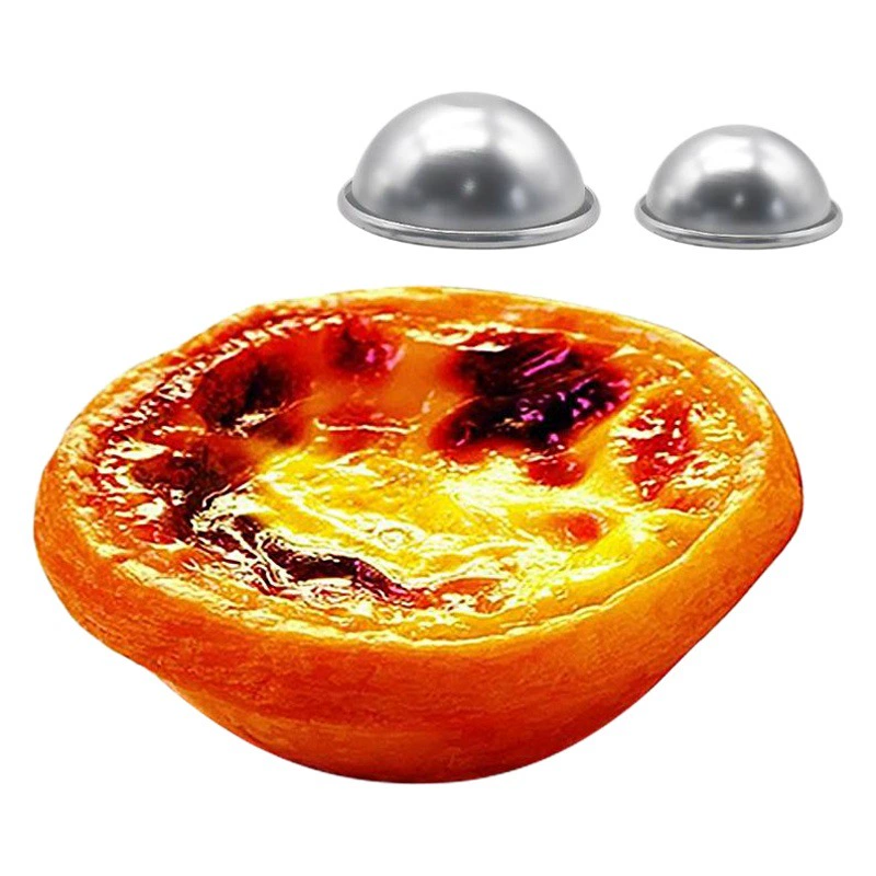 Xue Mei Niang плесень маленький торт Пудинг Форма для выпечки соль Ванна шар форма мелкий полукруглый анод алюминиевый сплав форма для торта