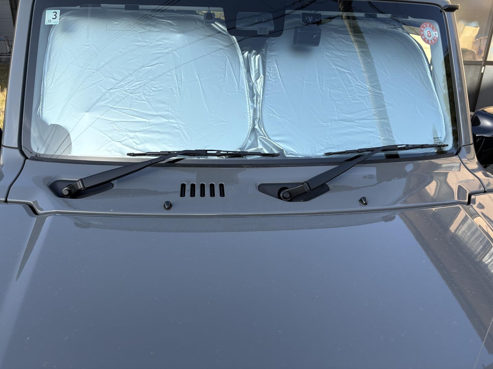 Jimny Is Suitable for Modified Front Windshield Sun Protection, Non-Transparent Sunshade, Heat Insulation Cover, Modified Sunshade