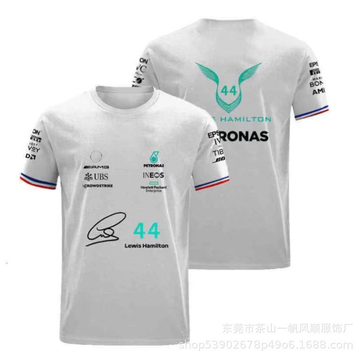   New European and American Size Summer Men's Short-Sleeved Shirt, Fashionable and Versatile, Off-Road Cycling Jersey Chain