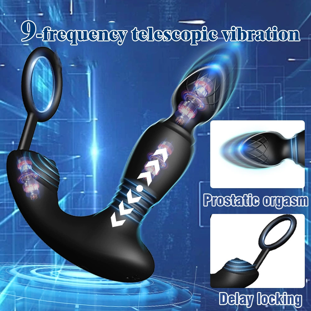Men's Prostate Massager, Vibration with Remote and APP Control, Waterproof Rechargeable