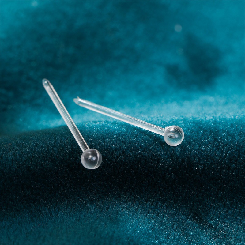 4 DDEB974 透明豆豆耳棒2根装