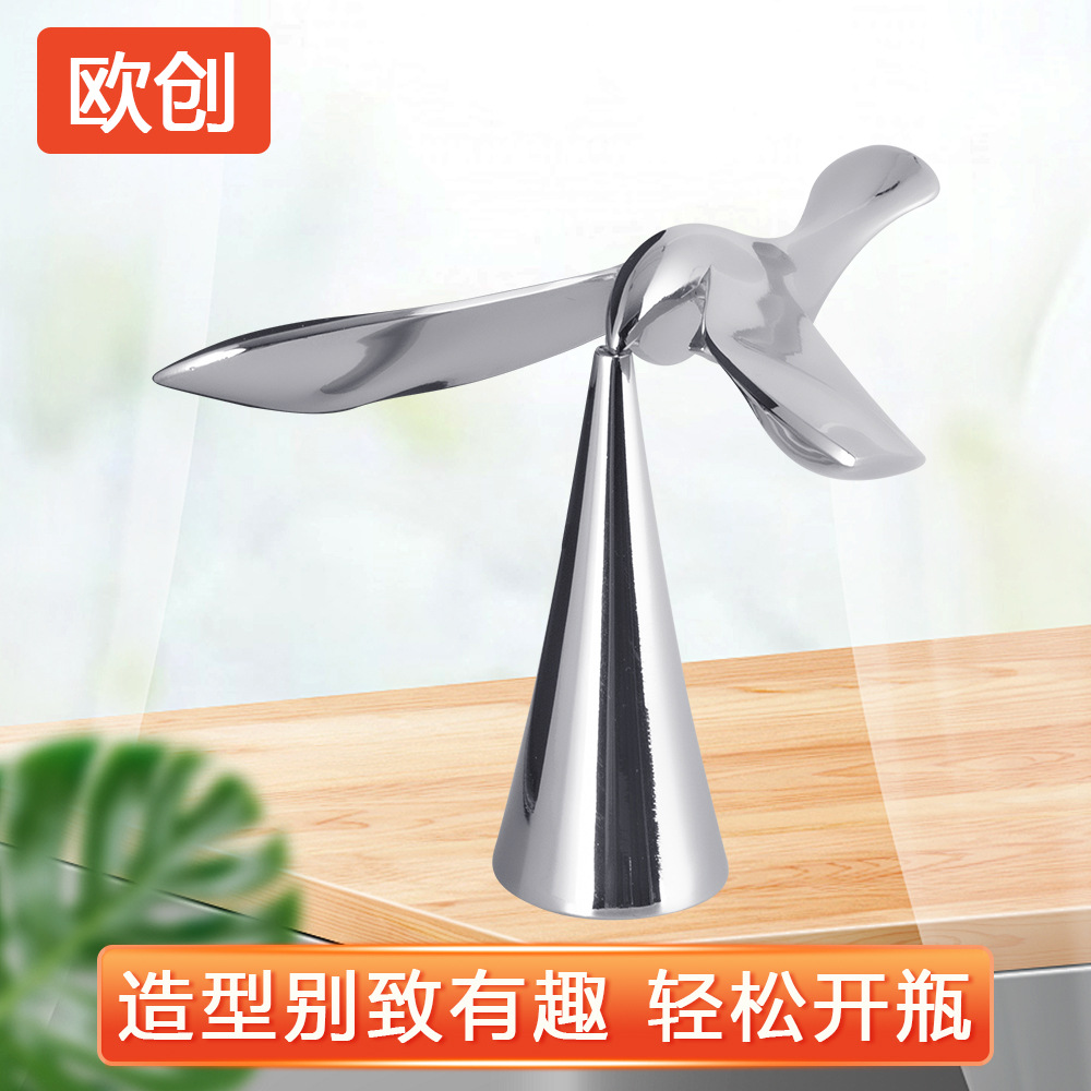 Aviador de botellas creativo torbellino cerveza de alta calidad botellas de elevación decoración de vinos decoración de estilo de lujo ligero