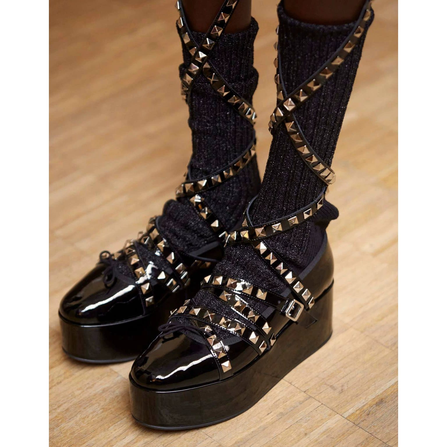 Туфоны из кекса Lolita Punk Dark Lolita Cosplay Shoes Женские сапоги с заклепками