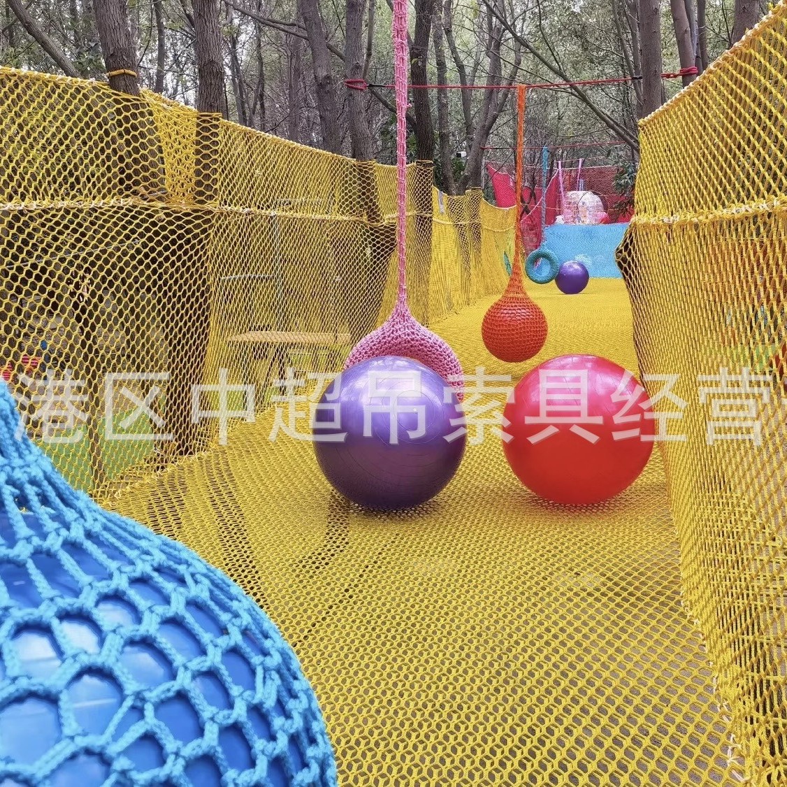 训练攀爬网8m*8m  游乐场攀爬网  户外攀爬网7m*15m