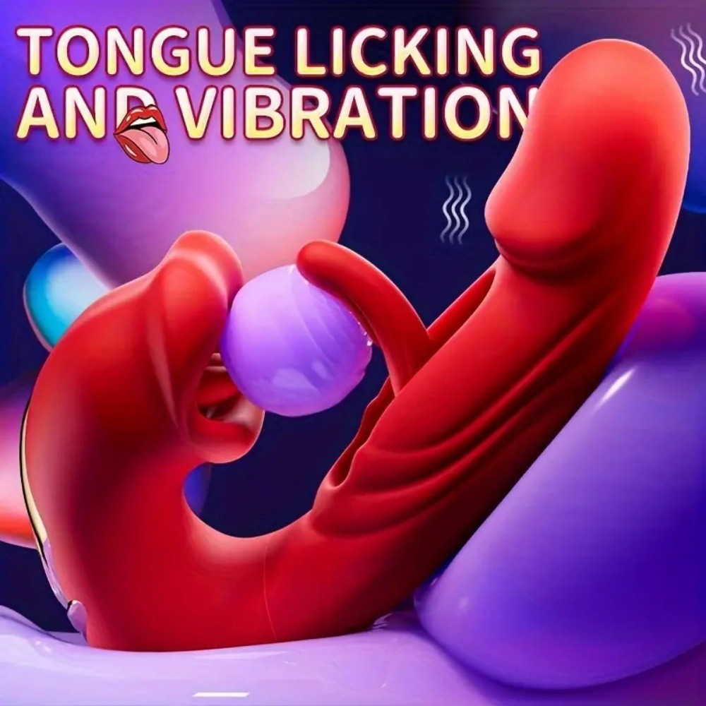 Vibrateur 3-en-1 rechargeable en forme de u avec stimulation orale_voghion.com