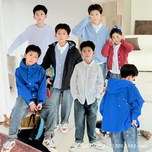 儿童牛仔裤25109连帽棉服25116冲锋衣25113毛衣开衫25111衬衫