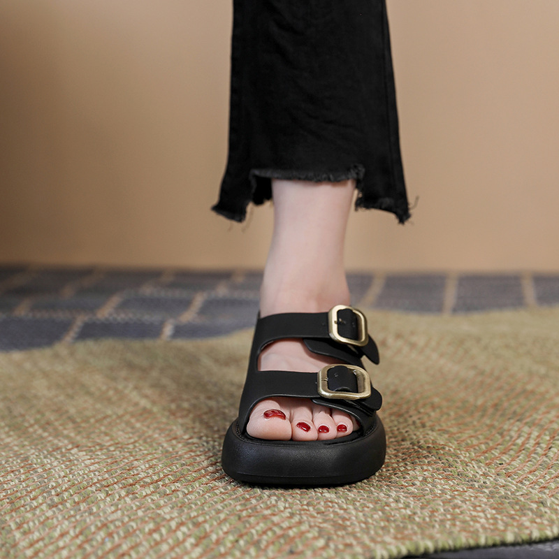 Summer retro sandals