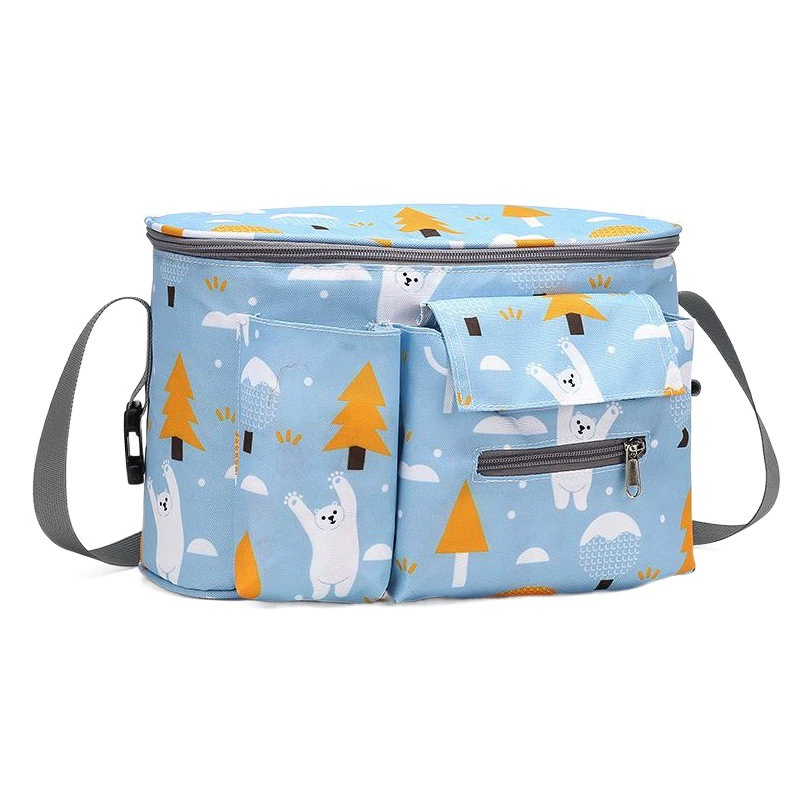 Прямая поставка с фабрики сумка для подвешивания для детской коляски многофункциональная сумка для мумии на прогулку водонепроницаемая сумка для хранения матери и ребенка сумка для коляски Универсальная этикетка