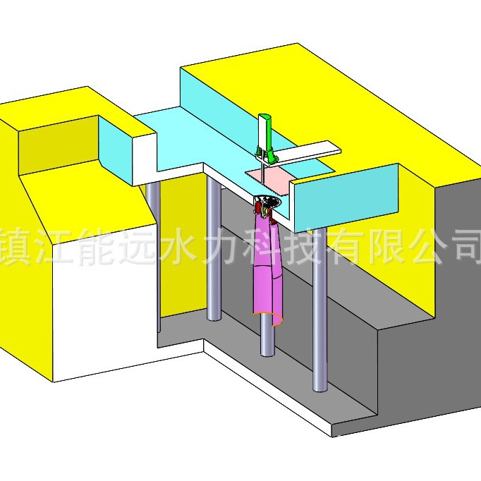 5Kw Open Channel Axial Flow Hydroelectric Generator, Automatic Voltage Stabilization, All Copper Wire, Full Power, Factory Direct Sales